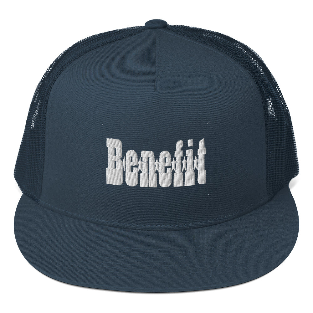 Benefit Logo Trucker Cap