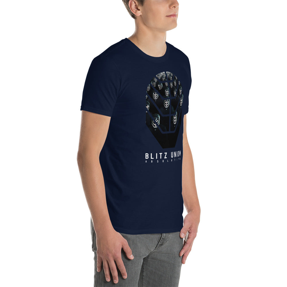 Blitz Union Army Mask Logo Short-Sleeve T-Shirt