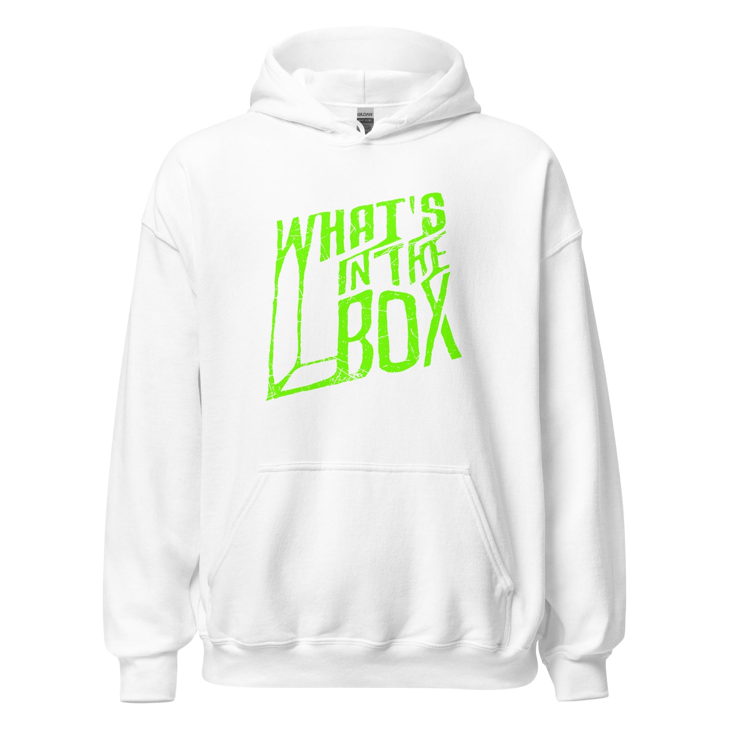 What's In The Box Green Logo Hoodie