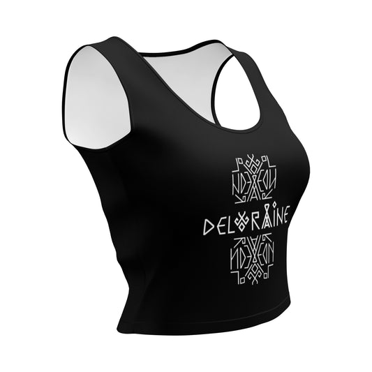 Deloraine Logo Crop Top