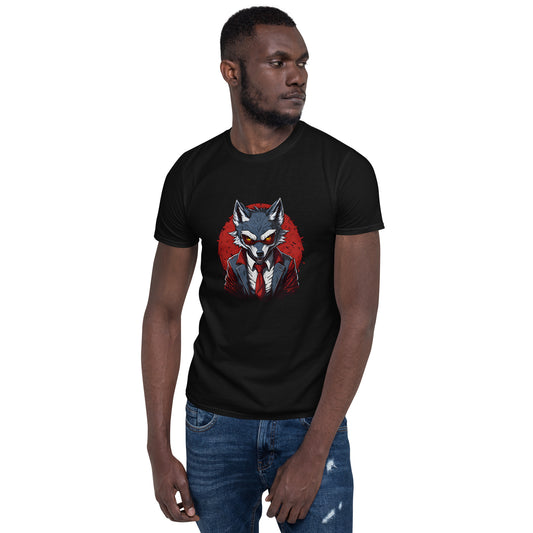 Wolf Design Short-Sleeve Unisex T-Shirt