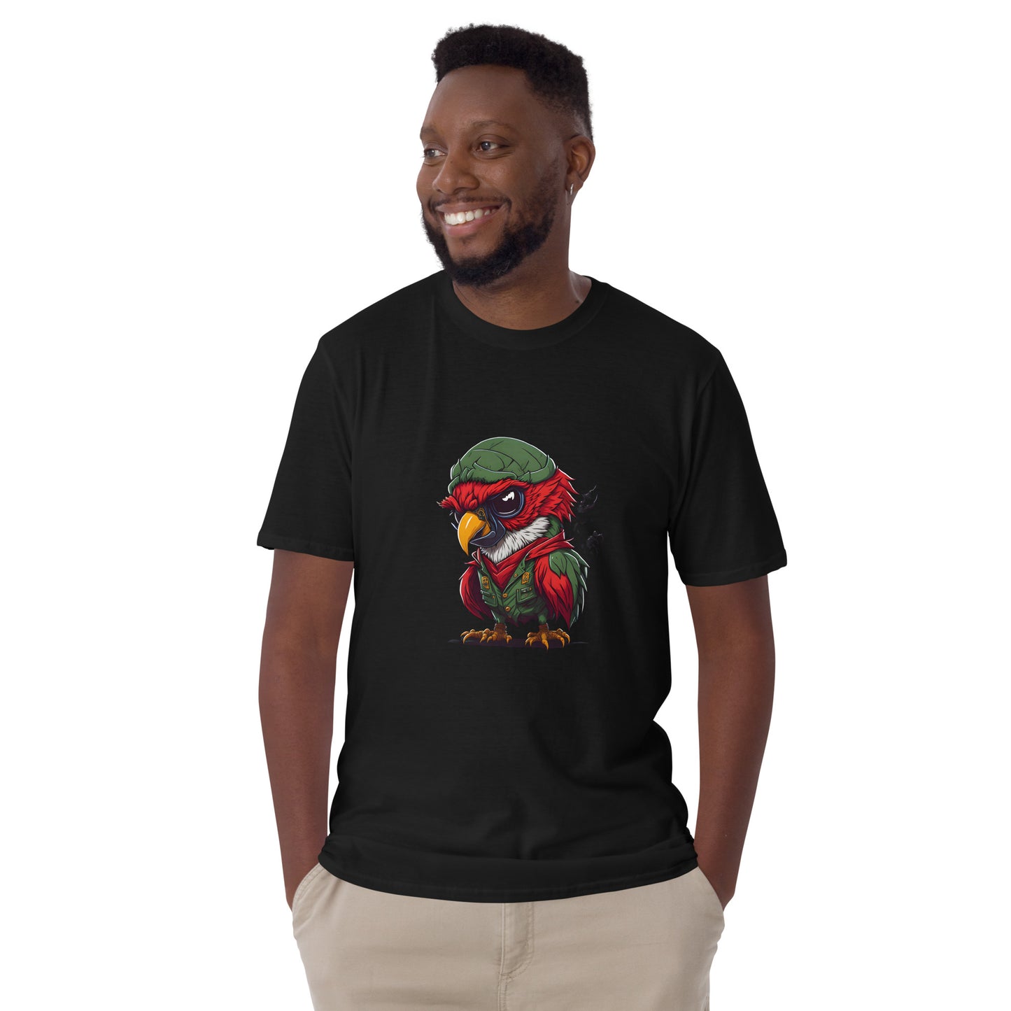 Parrot Design Short-Sleeve Unisex T-Shirt