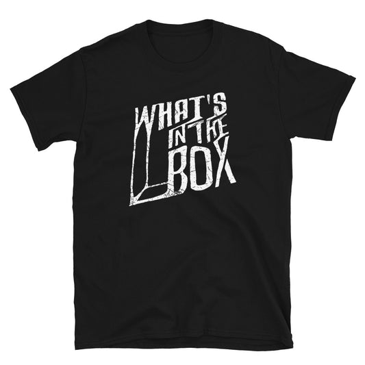 What's In The Box White Tričko s logem