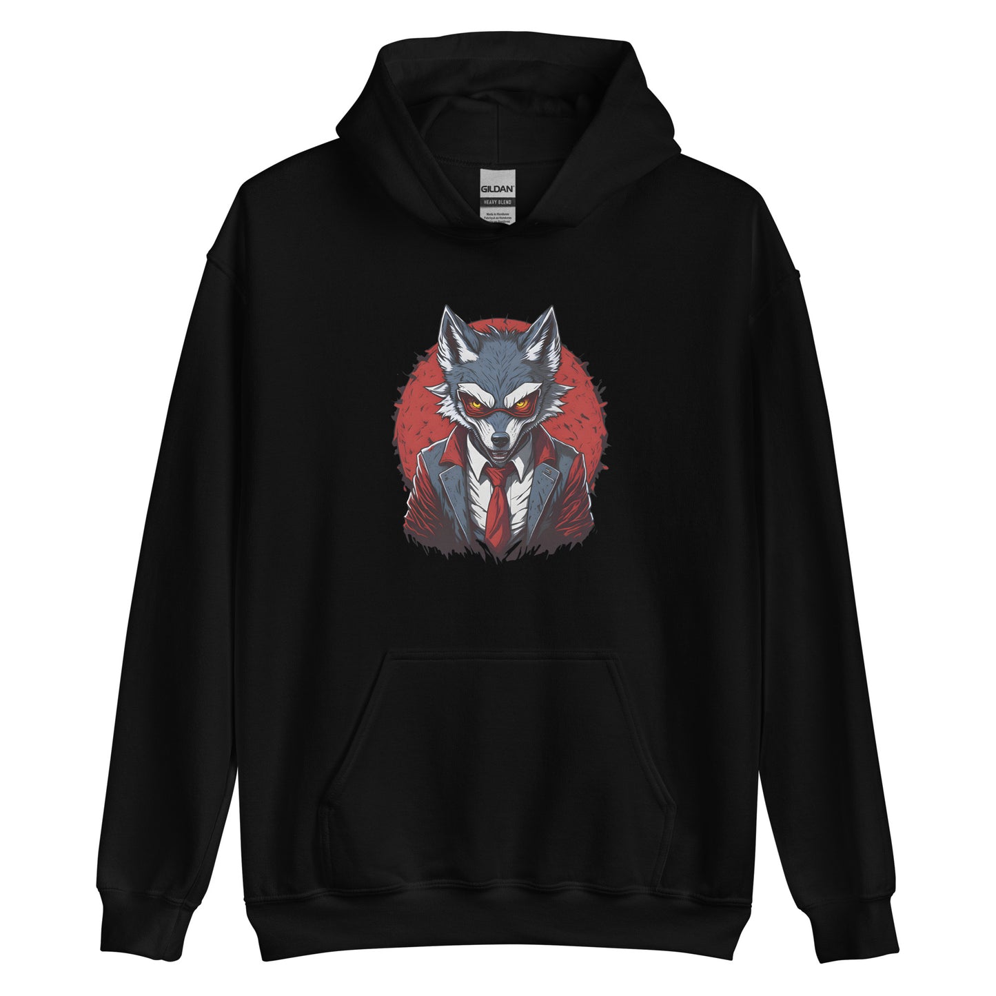 Wolf Design Unisex Hoodie