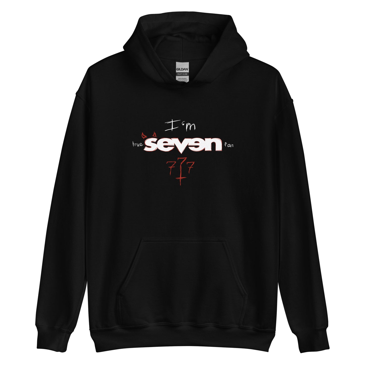 Seven Band Logo I'm Seven Unisex Hoodie