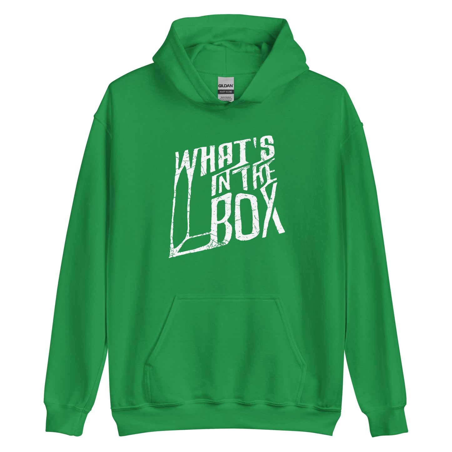 What's In The Box White Logo Hoodie