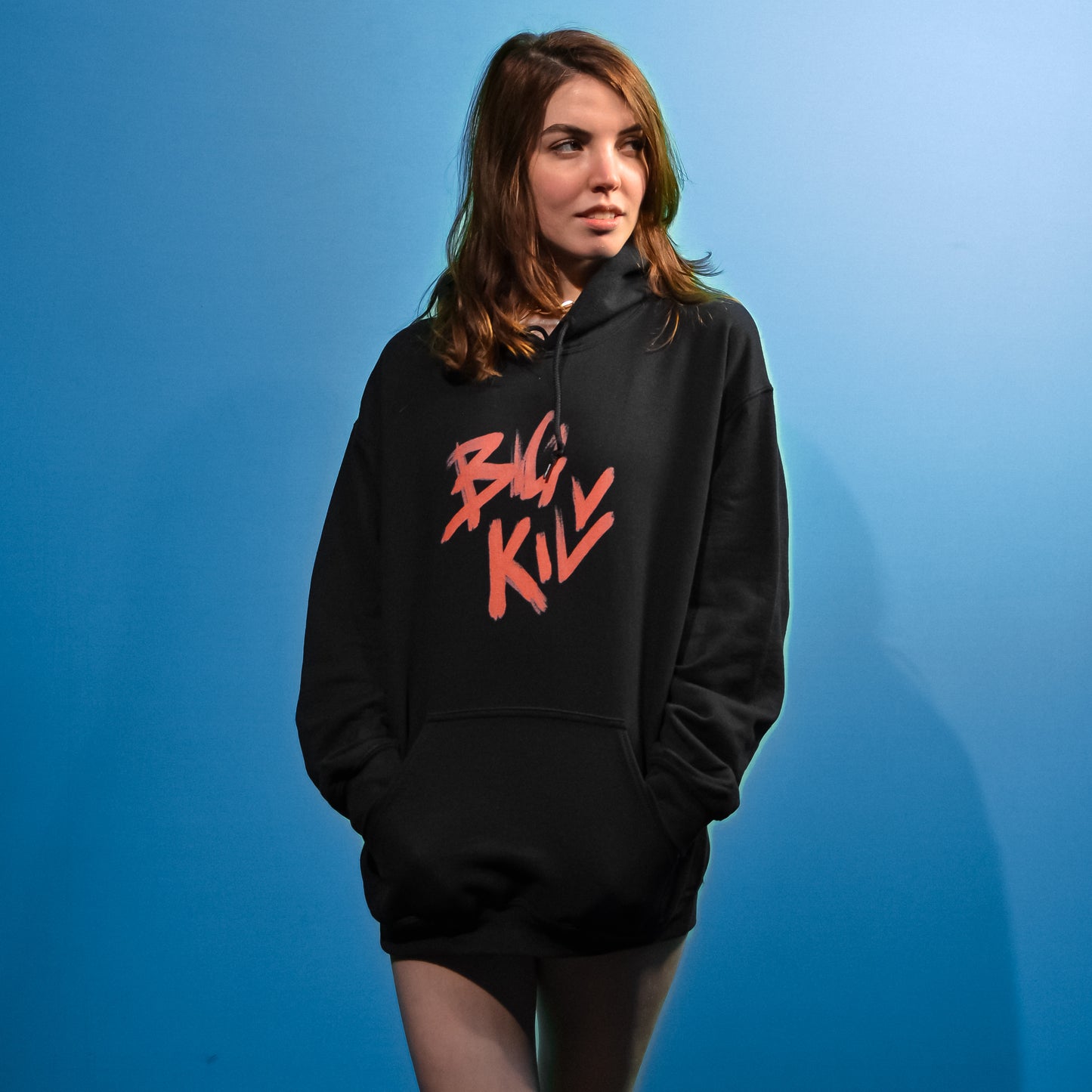 BIG KILL Band Paint Brush Logo Hoodie