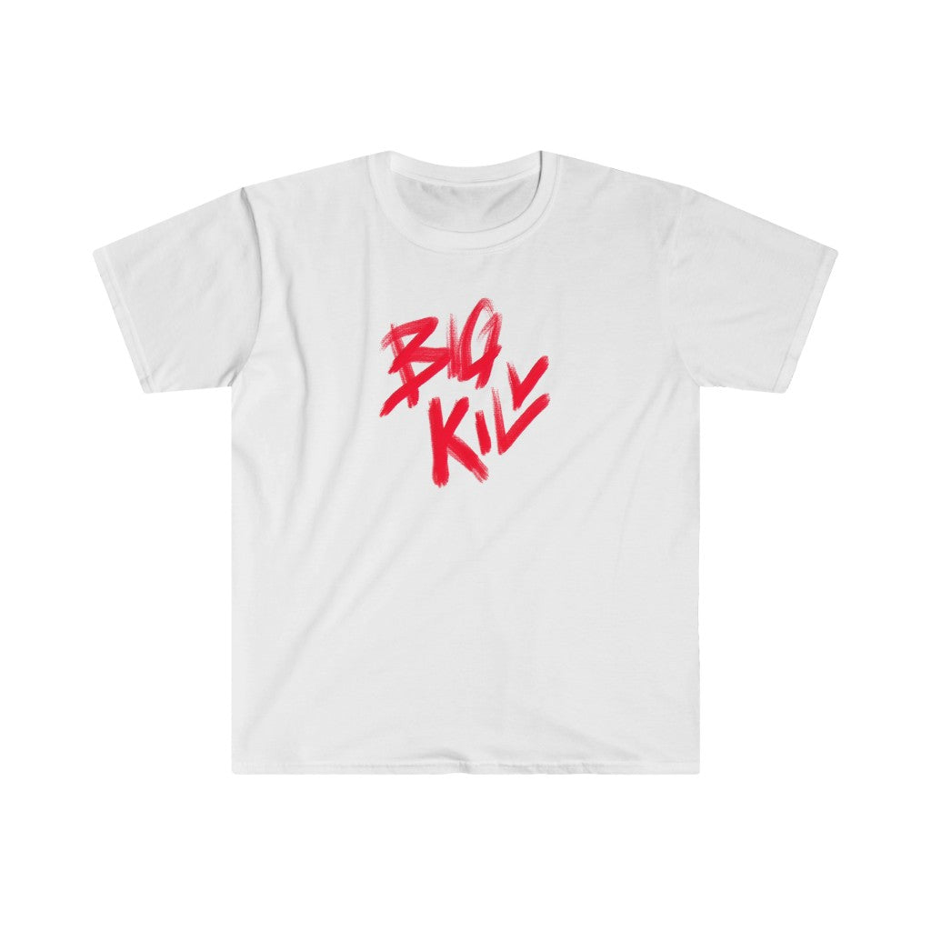 BIG KILL Band Paint Brush Logo Unisex Basic Softstyle T-Shirt