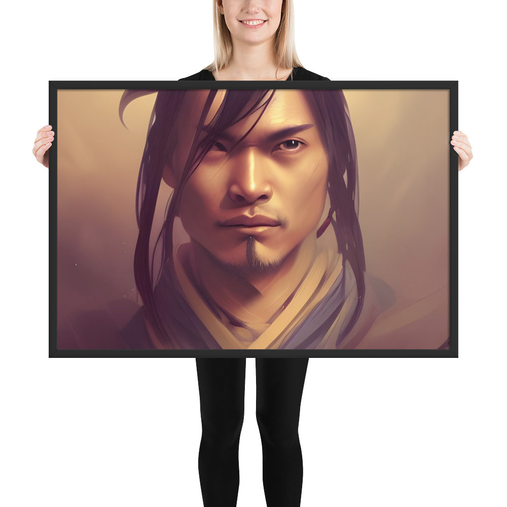 Young Samurai Framed Poster