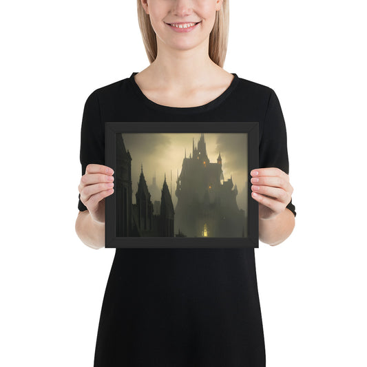 Dark Castle Framed Poster