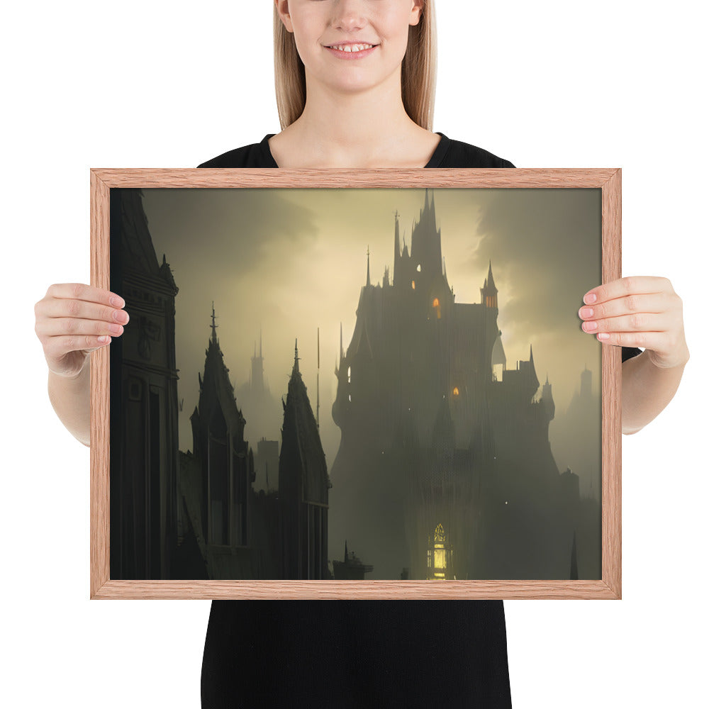 Dark Castle Framed Poster