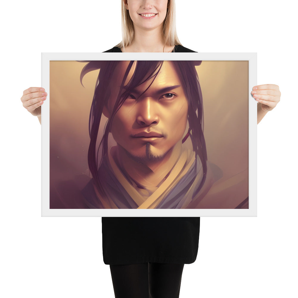 Young Samurai Framed Poster