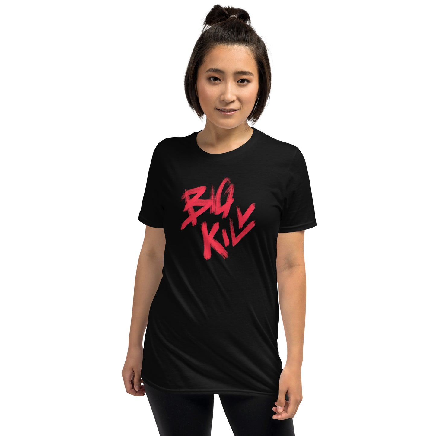 BIG KILL Band Paint Brush Logo Unisex Basic Softstyle T-Shirt