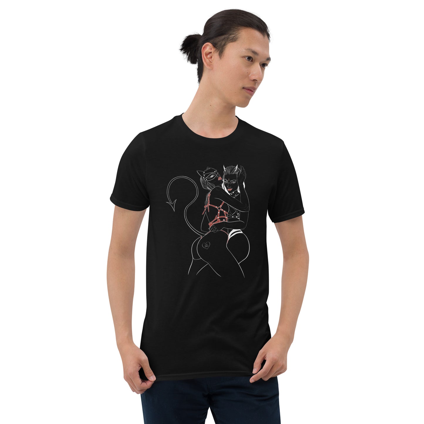 Darklily Art Playful Little Demons Design T-Shirt
